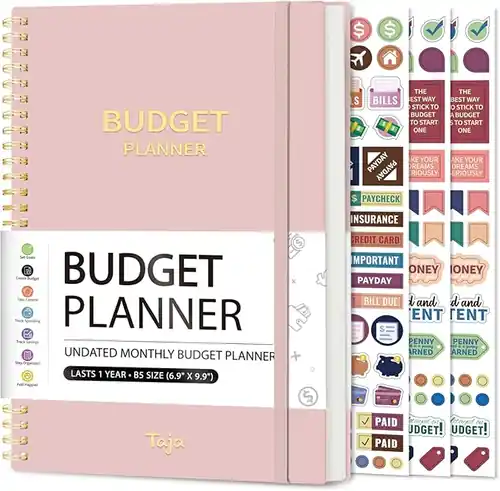 Budget planner notebook